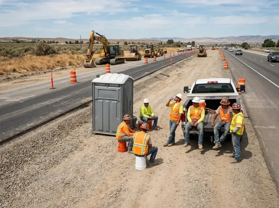 highway-road-construction-crew-007 — frequently asked questions, Porta Potty and Restroom Rentals in Barnhart, MO